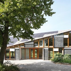 Nature &
Environment Learning Centre / Bureau SLA . Image © Filip
Dujardin